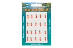  Мормышка Вольфрам Столбик Ø2-0.4гр уп.20шт арт:247