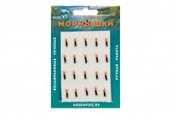  Мормышка Вольфрам Столбик Ø2-0.4гр уп.20шт арт:61,5