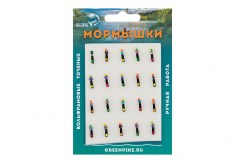  Мормышка Вольфрам Столбик Ø2-0.4гр уп.20шт арт:61