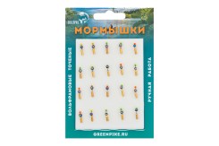  Мормышка Вольфрам Столбик Ø2-0.4гр уп.20шт арт:67,1
