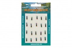  Мормышка Вольфрам Столбик Ø2-0.4гр уп.20шт арт:68,2