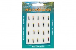  Мормышка Вольфрам Столбик Ø2-0.4гр уп.20шт арт:71,3