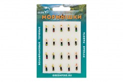  Мормышка Вольфрам Столбик Ø2.5-0.6гр уп.20шт арт:32,1