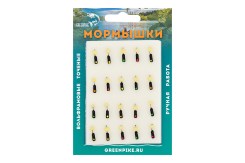  Мормышка Вольфрам Столбик Ø2.5-0.6гр уп.20шт арт:41,7