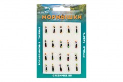  Мормышка Вольфрам Столбик Ø2.5-0.6гр уп.20шт арт:61,2