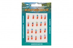  Мормышка Вольфрам Столбик Ø3-0.8гр уп.20шт арт:226