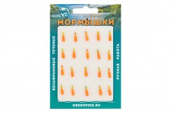  Мормышка Вольфрам Столбик Ø3-0.8гр уп.20шт арт:232