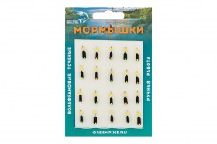  Мормышка Вольфрам Столбик Ø3-0.8гр уп.20шт арт:43,7