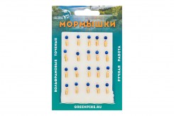  Мормышка Вольфрам Столбик Ø3-0.8гр уп.20шт арт:44