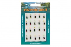  Мормышка Вольфрам Столбик Ø3-0.8гр уп.20шт арт:51,1