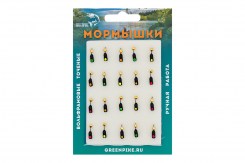  Мормышка Вольфрам Столбик Ø3-0.8гр уп.20шт арт:51