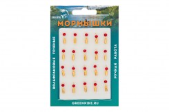  Мормышка Вольфрам Столбик Ø3-0.8гр уп.20шт арт:69