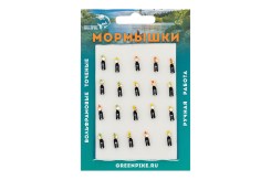  Мормышка Вольфрам Столбик Ø3-0.8гр уп.20шт арт:73