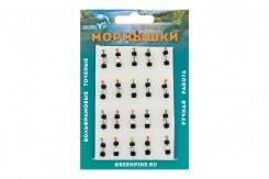  Мормышка Вольфрам Трешка Ø4-1.0гр уп.20шт арт:188,2