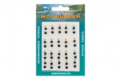  Мормышка Вольфрам Трешка Ø4-1.0гр уп.20шт арт:189