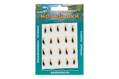  Мормышка Вольфрам Уловистая Ø3-0.6гр уп.20шт арт:174