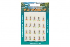  Мормышка Вольфрам Ведьма Ø2.5-0.5гр уп.20шт арт:013