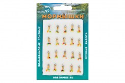  Мормышка Вольфрам Ведьма Ø2.5-0.5гр уп.20шт арт:015