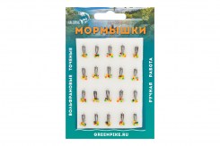  Мормышка Вольфрам Ведьма Ø3-0.8гр уп.20шт арт:004