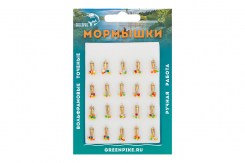  Мормышка Вольфрам Ведьма Ø3-0.8гр уп.20шт арт:006