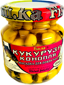 Насадка "Fish.ka" "Кукуруза-Конопля" АНИС в стекле 110мл
