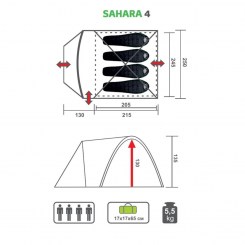 Палатка SAHARA-4