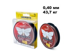 Плетенка BOMBYX 4X 100m цв.Коричневый 0.40мм