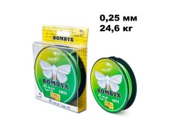 Плетенка BOMBYX 4X 100m цв.Зеленый 0.25мм