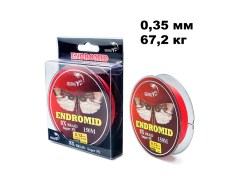Плетенка ENDROMID 8X 150m цв.Красный 0.35мм