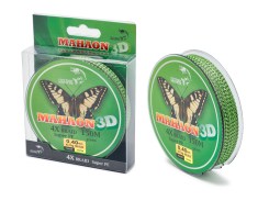  Плетенка MAHAON 3D 4X Зеленый 150m 0.14мм