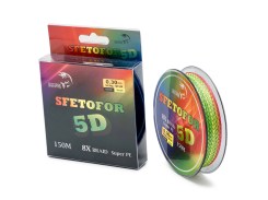  Плетенка SFETOFOR 5D 8X 150m 0.06мм