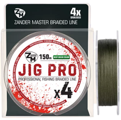 Плетенка ZM JIG PRO 150m  0.18мм Зеленая