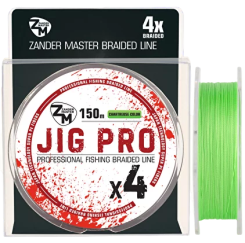Плетенка ZM JIG PRO 150m 0.24мм Шартрез