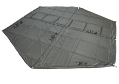  Пол для палатки ЧУМ-2 Зима