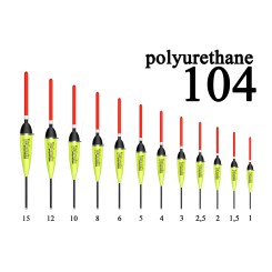  Поплавок Полиуретан "Wormix" №104  1.5гр уп.10шт