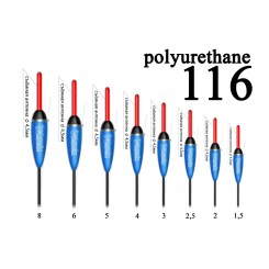  Поплавок Полиуретан "Wormix" №116  2.5гр (Съёмная антенна) уп.10шт