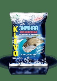 Прикормка "KLEVO-ХОЛОДНАЯ ВОДА" окунь 900 г