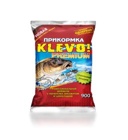 Прикормка "КЛЕВО-ПРЕМИУМ" ЛЕЩ-ПЛОТВА зеленый ЧЕСНОК 900г