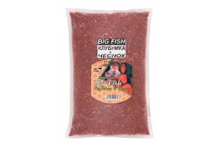 Прикормка ZIL-FISH "BIG-FISH" Клубника+Чеснок 700гр