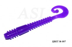 Съедобный силикон ASL «Джим» цв.007 L- 7.5см (3″) уп.7шт