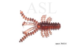 Съедобный силикон ASL «Мося» цв.015 L- 3см (1.2″) уп.10шт
