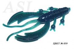 Съедобный силикон ASL «Рак» цв.039 L- 5см (2″) уп.5шт