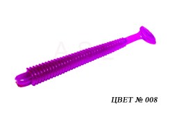 Съедобный силикон ASL «Свинг» цв.008 L- 7.5см (3″) уп.8шт