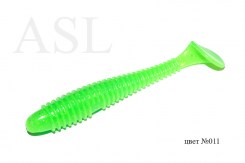 Съедобный силикон ASL «Свинг ФЭТ» цв.011 L- 10см (4″) уп.5шт
