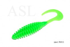 Съедобный силикон ASL «Турбо твистер» цв.011 L- 5см (2″) уп.10шт