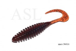 Съедобный силикон ASL «Турбо твистер» цв.016 L- 5см (2″) уп.10шт