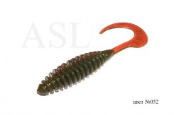 Съедобный силикон ASL «Турбо твистер» цв.032 L- 10см (4″) уп.5шт