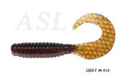 Съедобный силикон ASL «Твистер» цв.016 L- 10см (4″) уп.4шт