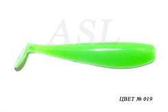 Съедобный силикон ASL «Зандер» цв.019 L-10см (4″) уп.4шт