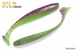 Съедобный силикон GOLD Plus "Gambit" 120мм / 102цвет. уп(6шт)